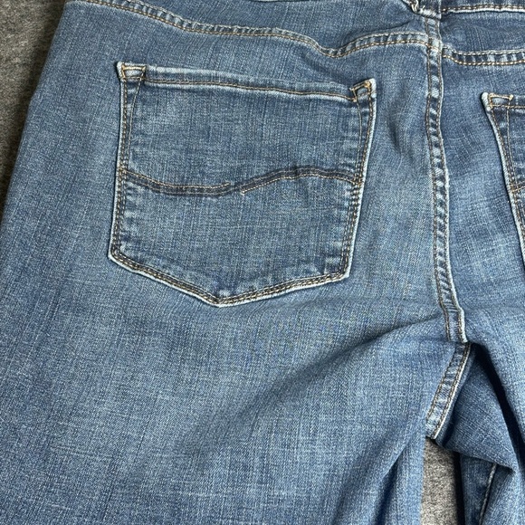 Lee Modern Series Curvy Fit Boot Cut Blue Denim Women's Jeans Size 18 Short - Picture 13 of 14